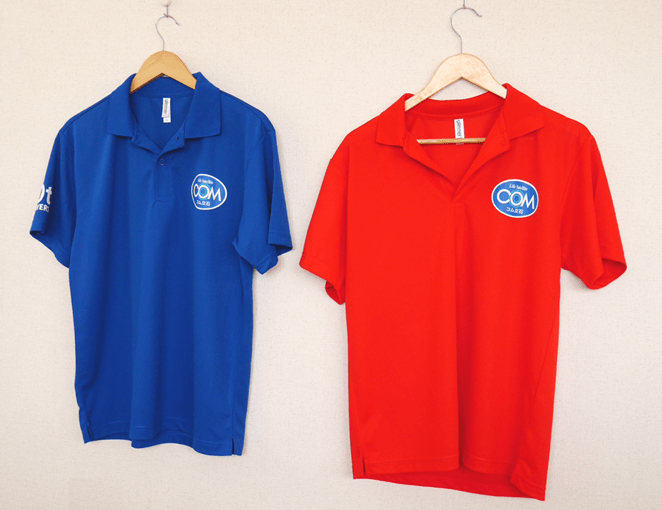 (OG-004)地元、広島県府中市の【立石電器産業株式会社】様のイベント用ポロシャツのオーダー