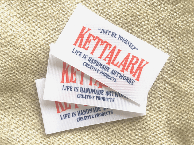 (PN-082)埼玉県蕨市【KettaLark】様よりプリントネームタグの注文承りました