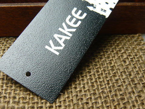 下げ札(吊りラベル)の表面加工