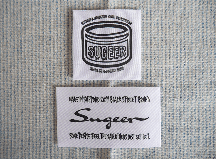 (PN-048)北海道札幌市【Sugeer】様オーダーのプリントネームタグ2点をプリントしました