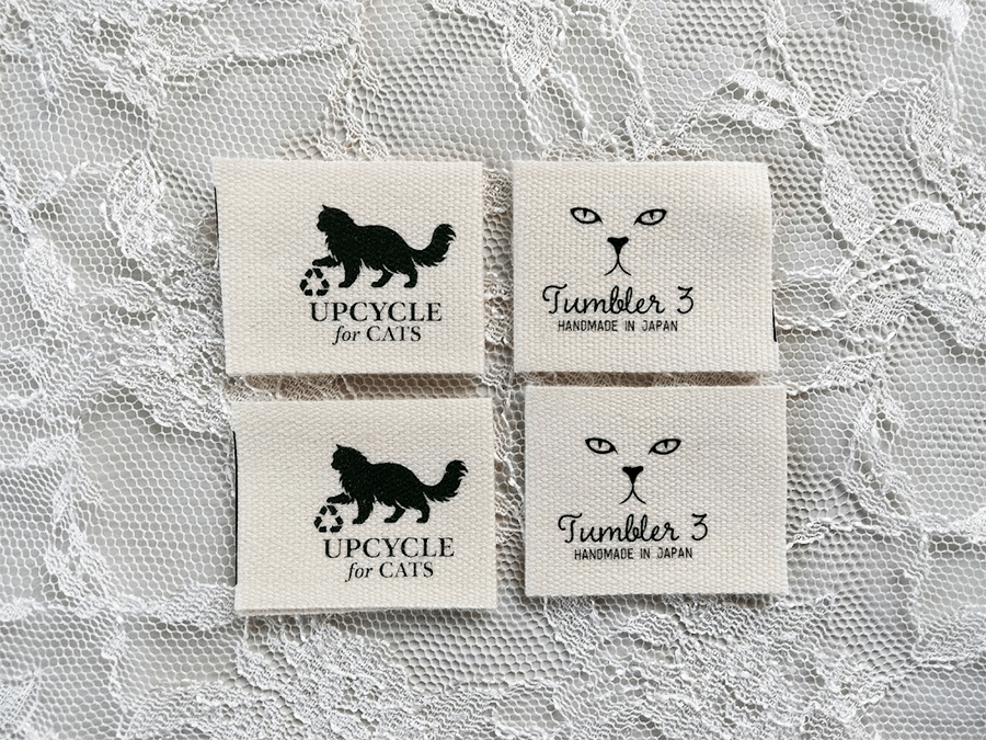 (PN-277)猫グッズ制作ブランド【tumbler3(タンブラースリー)】様よりプリントタグのオーダー