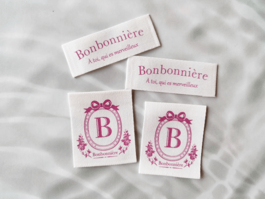 （PN-274）【Bonbonniere】さまの２種類の綿混タグの作成