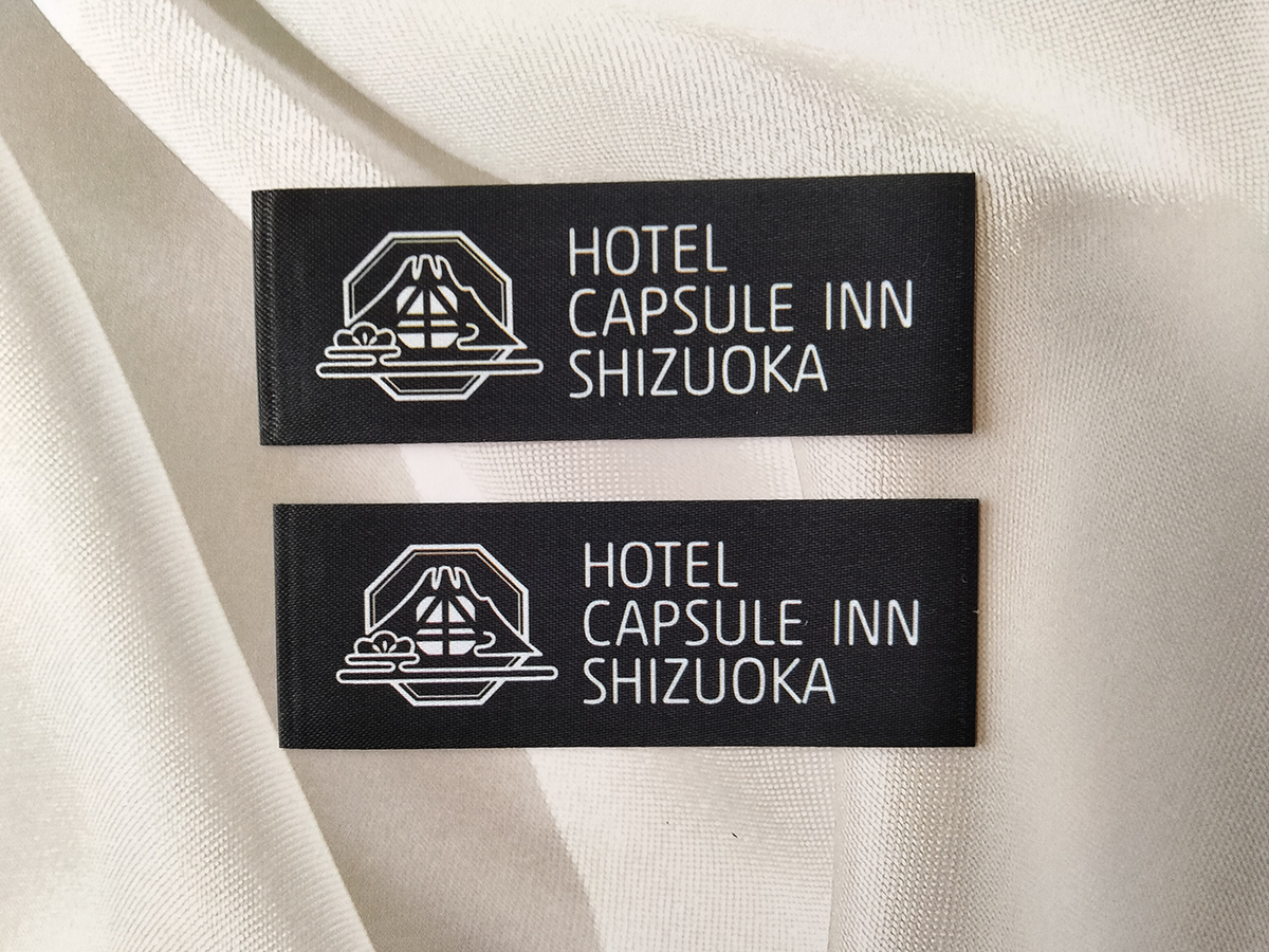 (PN-226)静岡市駿河区【Hotel Capsule Inn Shizuoka】様のオリジナルネームタグの印刷
