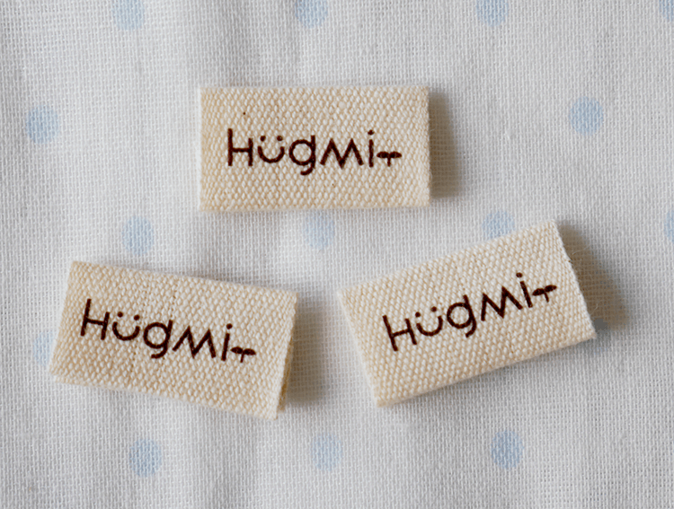 (PN-059)愛知県愛西市【有限会社シアマイム(Fun daily)】様ご依頼のオリジナルブランドネームタグ の製作をしました