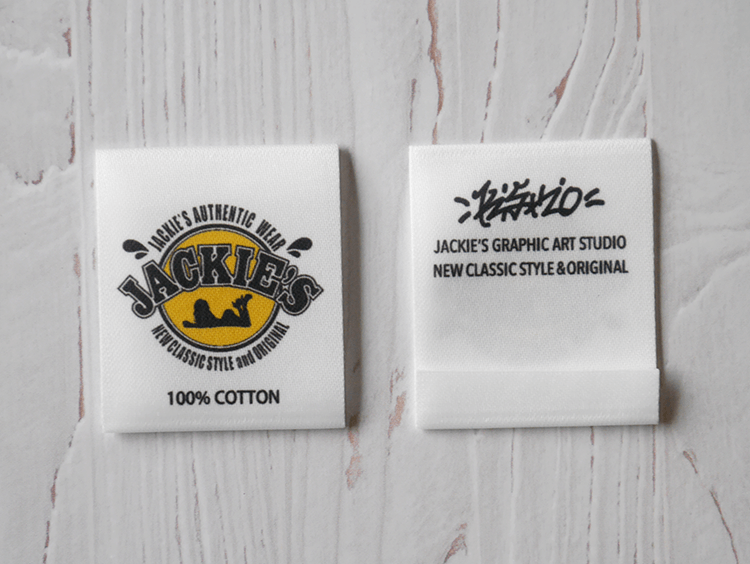 (PN-062)東京都世田谷区【JACKIE’S】様ご依頼のプリントネームタグを制作しました