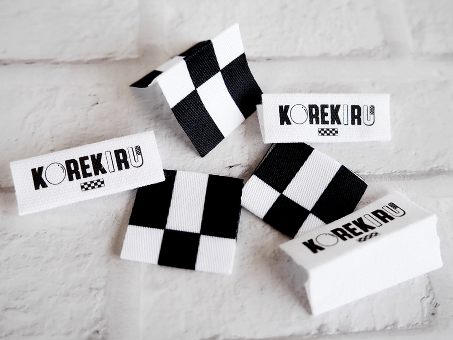 (PN-125)東京都青梅市【KOREKIRU】様よりブランドタグネーム２種のオーダー
