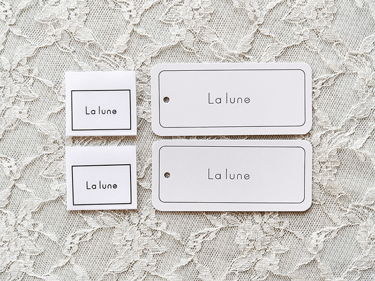 (SET-034)東京都世田谷区【株式会社AtoOne】様ご依頼の吊りラベルとネームタグの2点セット