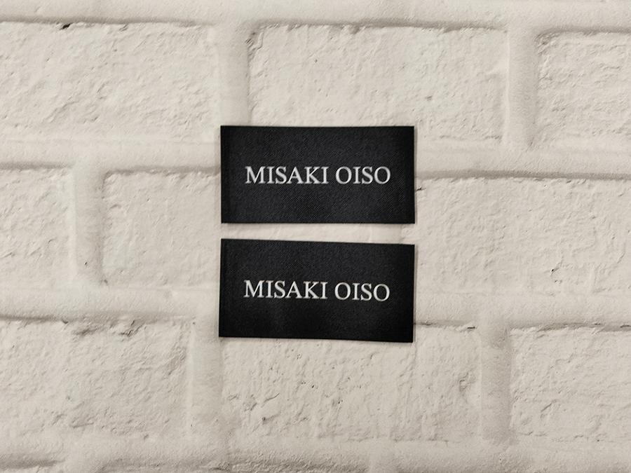 （PN-207）大阪府岸和田市　大阪文化服装学院【OM】様のブランドタグの作成