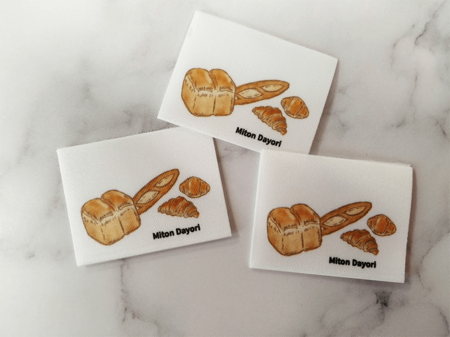 （PN-234）北海道【Miton Dayori】さまのイラスト入りブランドタグの作成