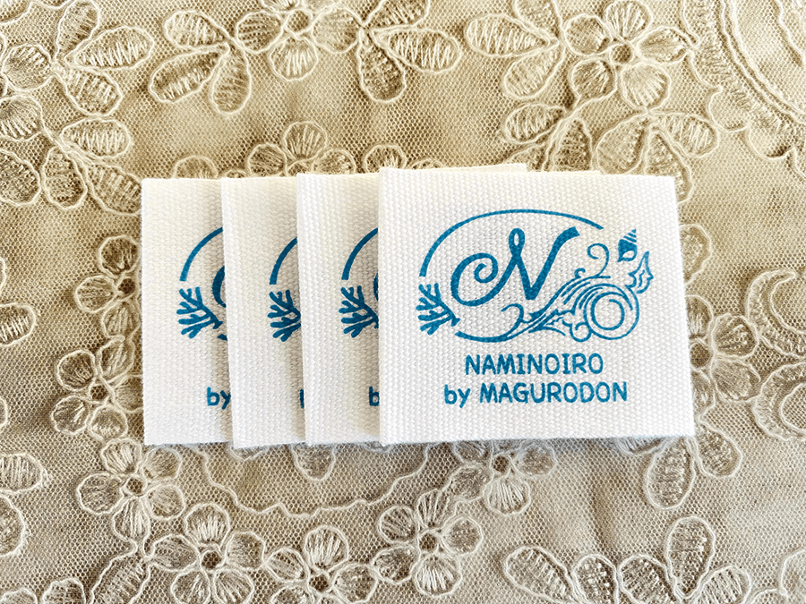 (PN-127)東京都杉並区【SS】様からコットンネームタグのオーダー