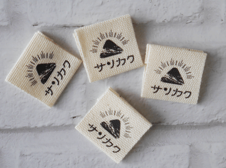 (PN-060)栃木県那須町【民泊サンカク】様ご依頼のオリジナルネームタグをプリントしました