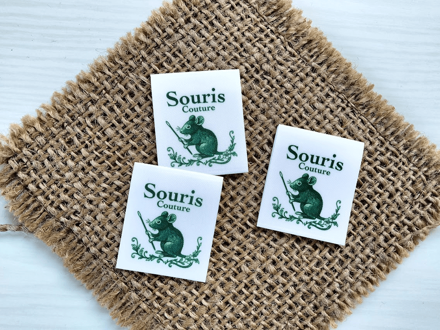 （PN-276）バレエ・コスチューム専門アトリエ【スーリ・クチュール】様のオリジナルブランドタグ印刷